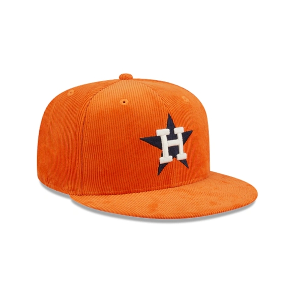 Houston Astros New Era Cooperstown Corduroy 59FIFTY Fitted Hat - Picture 6 of 10